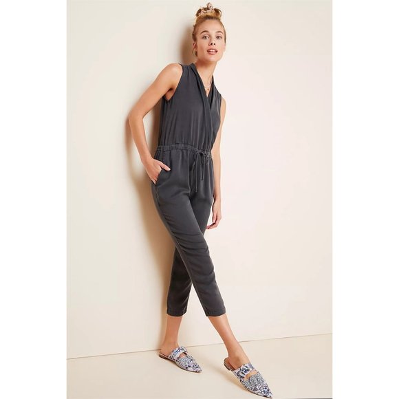 cloth & stone Pants - cloth & stone for anthropologie | jenna cap-sleeved jumpsuit | size medium